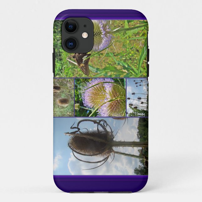Capa Para iPhone Da Case-Mate Teasel Thistle - Dipsacus fullonum (Verso)