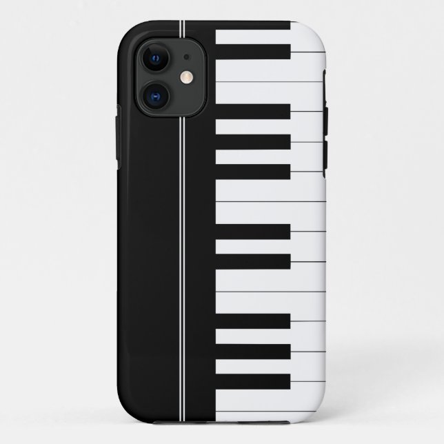 Capa Para iPhone Da Case-Mate Teclado de piano (Verso)