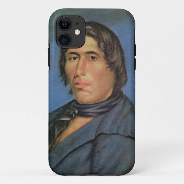 Capa Para iPhone Da Case-Mate Tecumseh (1768-1813) (óleo em canvas) (Verso)