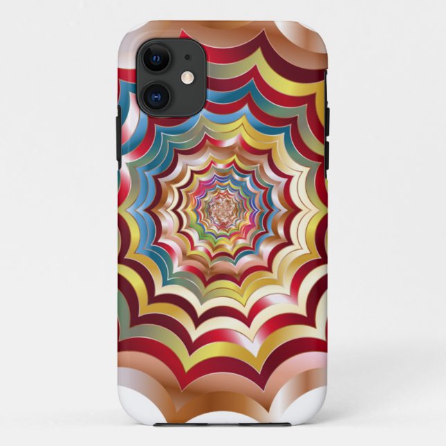 Capa Para iPhone Da Case-Mate teia de aranha hipnótica revitalizada (Verso)