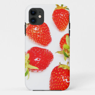 Capa Para iPhone Da Case-Mate Telefone 5 Hülle Halbkreis aus Erdbeeren
