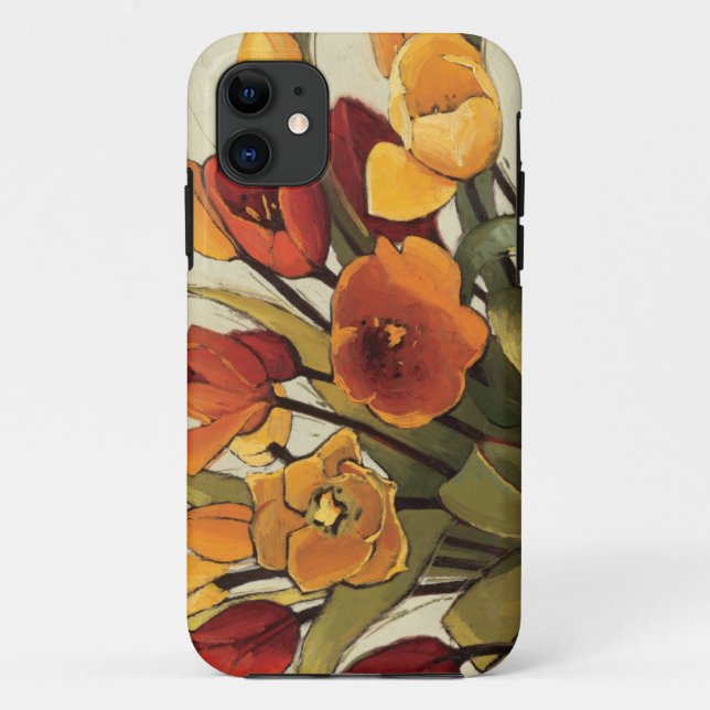 Capa Para iPhone Da Case-Mate Tempo da tulipa (Verso)