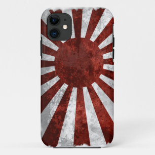 Capa Para iPhone Da Case-Mate Terra de Japão   da bandeira do japonês de Sun de