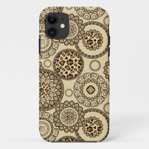Capa Para iPhone Da Case-Mate Teste padrão africano 3 da pele da chita