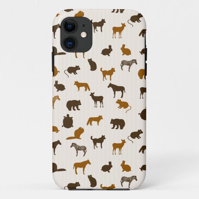 Capa Para iPhone Da Case-Mate Teste padrão animal 1 (Verso)
