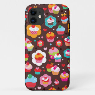 Capa Para iPhone Da Case-Mate Teste padrão bonito do bolo do copo