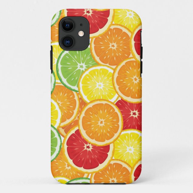 Capa Para iPhone Da Case-Mate Teste padrão com citrinas (Verso)