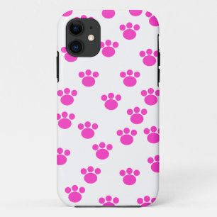 Capa Para iPhone Da Case-Mate Teste padrão cor-de-rosa e branco brilhante do