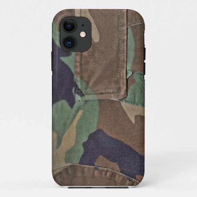 Capa Para iPhone Da Case-Mate teste padrão da camuflagem (Verso)