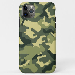 Capa Para iPhone Da Case-Mate Teste padrão da camuflagem do verde do exército
