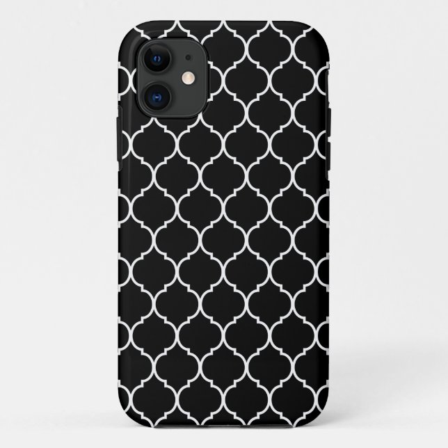 Capa Para iPhone Da Case-Mate Teste padrão de Quatrefoil (Verso)