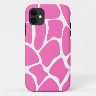 Capa Para iPhone Da Case-Mate Teste padrão do impressão do girafa no rosa
