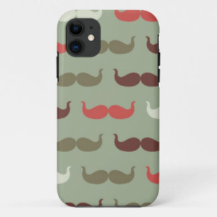 Capa Para iPhone Da Case-Mate Teste padrão do vintage com bigode
