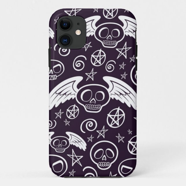 Capa Para iPhone Da Case-Mate Teste padrão do "Voodoo" (Verso)