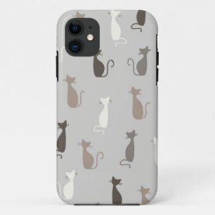 Capa Para iPhone Da Case-Mate Teste padrão dos gatos