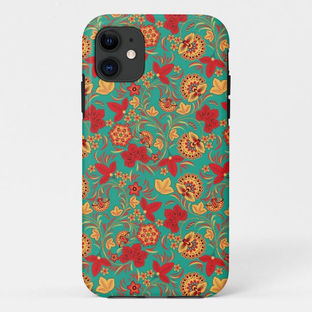 Capa Para iPhone Da Case-Mate Teste padrão floral 2 (Verso)