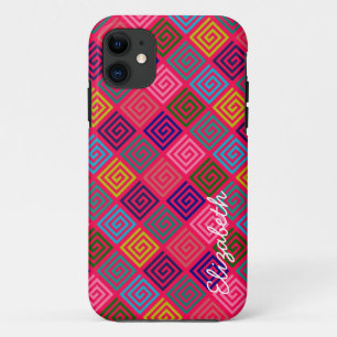 Capa Para iPhone Da Case-Mate Teste padrão geométrico moderno 3 dos quadrados