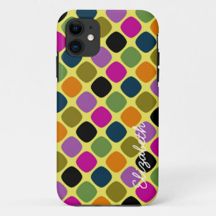 Capa Para iPhone Da Case-Mate Teste padrão geométrico moderno colorido bonito