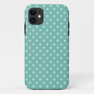 Capa Para iPhone Da Case-Mate Teste padrão moderno PD004 das bolinhas verdes da