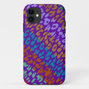Capa Para iPhone Da Case-Mate Teste padrão multicolorido 4 da listra da pele do