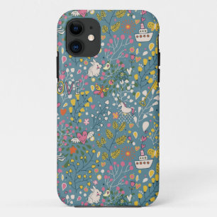 Capa Para iPhone Da Case-Mate Teste padrão romântico abstrato com desenhos