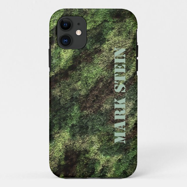 Capa Para iPhone Da Case-Mate textura de camuflagem para personalizar (Verso)