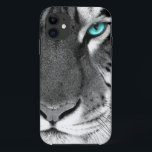 Capa Para iPhone Da Case-Mate Tigre Branco Preto<br><div class="desc">cinza branca de olhos tigre preta</div>