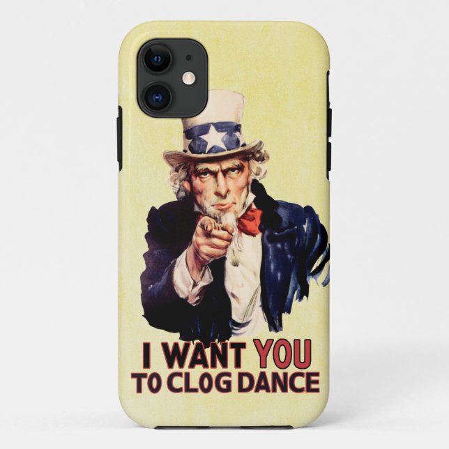 Capa Para iPhone Da Case-Mate Tio Sam Clogging Dance (Verso)