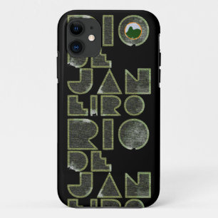Capa Para iPhone Da Case-Mate Tipografia de Brasil Rio de Janeiro