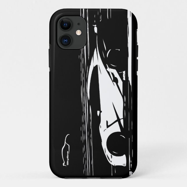 Capa Para iPhone Da Case-Mate Tiro GTR do rolamento da skyline (Verso)