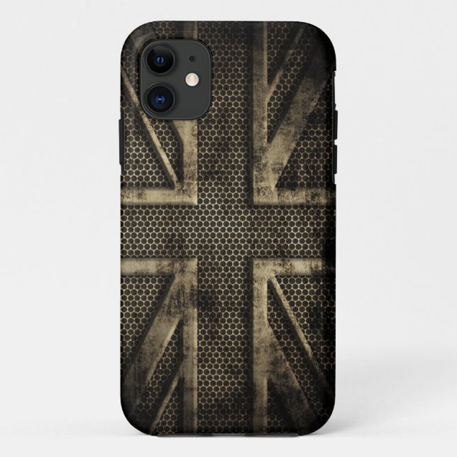 Capa Para iPhone Da Case-Mate Tomada Grunge Metal Union (Verso)