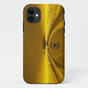 Capa Para iPhone Da Case-Mate Tons Dourados metálicos aspecto de aço inoxidável