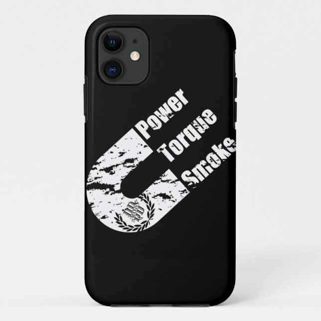 Capa Para iPhone Da Case-Mate Torque diesel do poder & caixa do fumo (Verso)