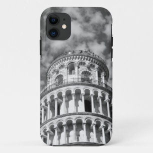 Capa Para iPhone Da Case-Mate Torre Preta e Branca de Pisa Itália