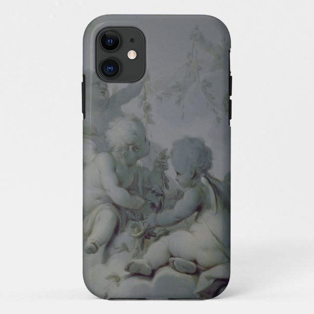 Capa Para iPhone Da Case-Mate Três Cupido, c.1775 (Verso)