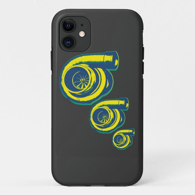 Capa Para iPhone Da Case-Mate Três Turbos (Verso)