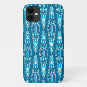 Capa Para iPhone Da Case-Mate Tribal Batik - Oceano Azul e Aqua