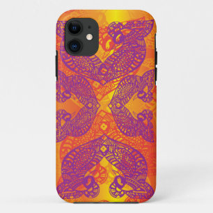 Capa Para iPhone Da Case-Mate Tribal Henna Bird Tattoo