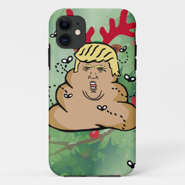 Capa Para iPhone Da Case-Mate tromba de cocô de rena (Verso)