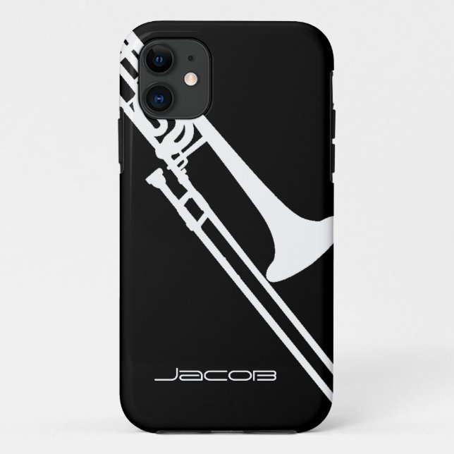 Capa Para iPhone Da Case-Mate Trombone customizável (Verso)