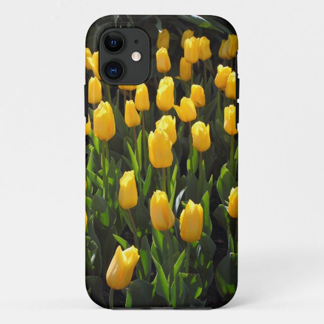 Capa Para iPhone Da Case-Mate Tulipas amarelas (Verso)