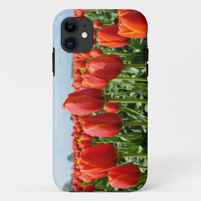 Capa Para iPhone Da Case-Mate Tulipas vermelhas impressão iphone 5 cobrir (Verso)