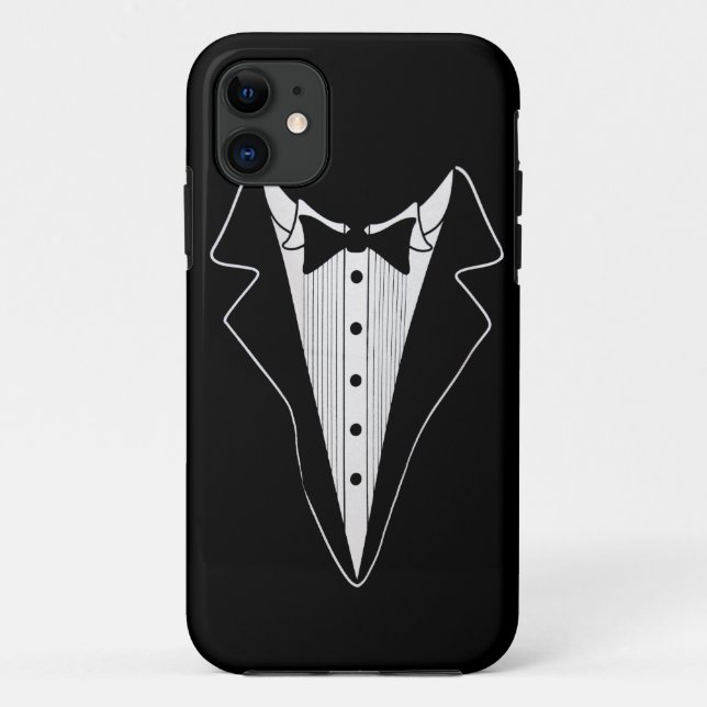 Capa Para iPhone Da Case-Mate Tuxedo Shirt (Verso)