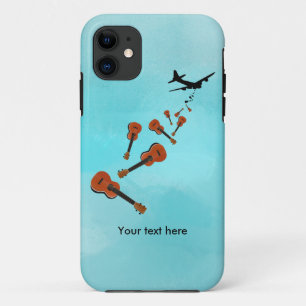 Capa Para iPhone Da Case-Mate Ukuleles caindo de e avião