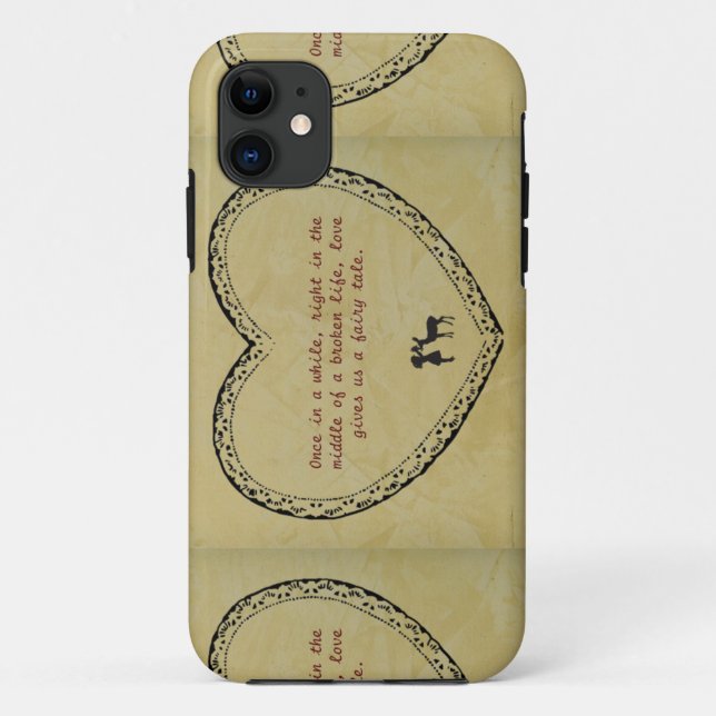 Capa Para iPhone Da Case-Mate Um Conto de Fadas de Vida Quebrada (Verso)