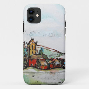 Capa Para iPhone Da Case-Mate Um esboço da Aldeia Britânica Idyllic