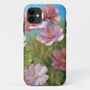Capa Para iPhone Da Case-Mate Um jardim floral cor-de-rosa