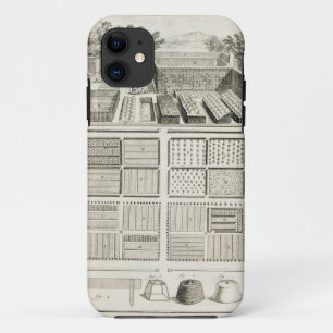 Capa Para iPhone Da Case-Mate Um jardim vegetal, da Enciclopédia da Ciência