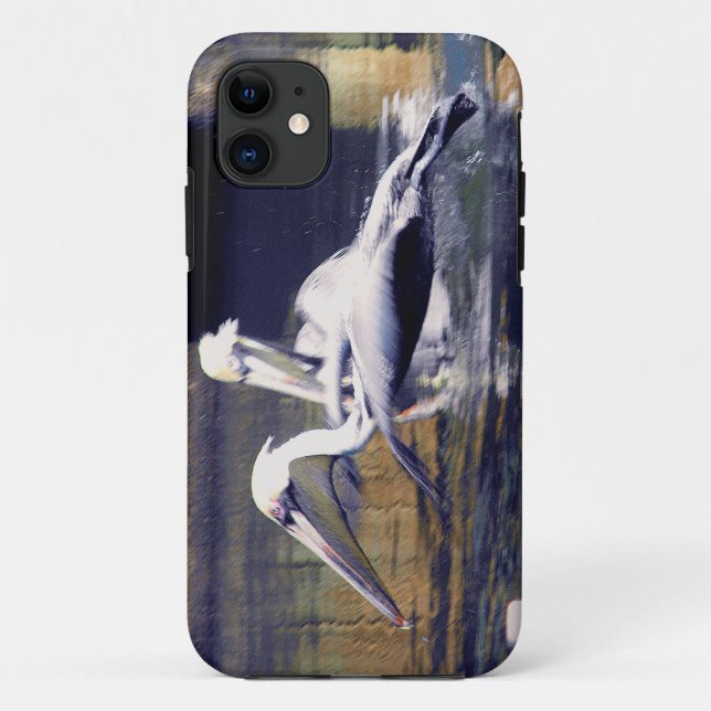 Capa Para iPhone Da Case-Mate Um Pelicano decola (Verso)