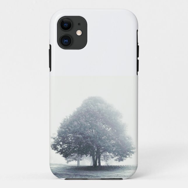 Capa Para iPhone Da Case-Mate Uma árvore no nevoeiro (Verso)